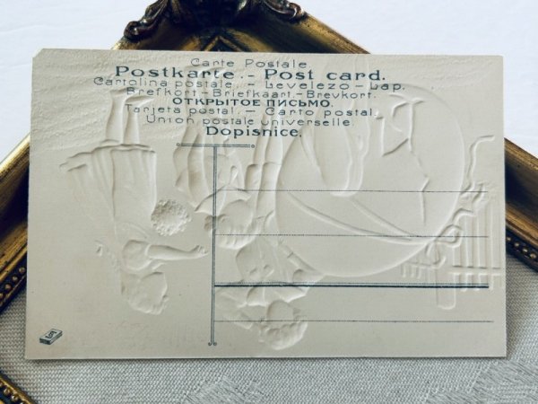 画像3: Postcard アンティークポストカード イースター 卵を割ってしまった子どもたち (未使用) (3)