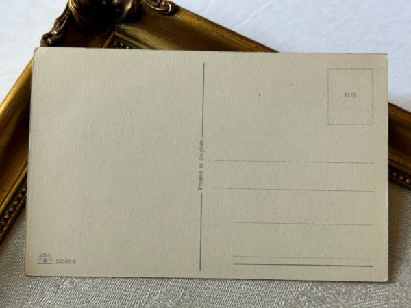 画像3: Postcard アンティークポストカード イースター 手品を披露する男の子 ヒヨコ テディベア テリア犬 ウサギ (未使用) (3)