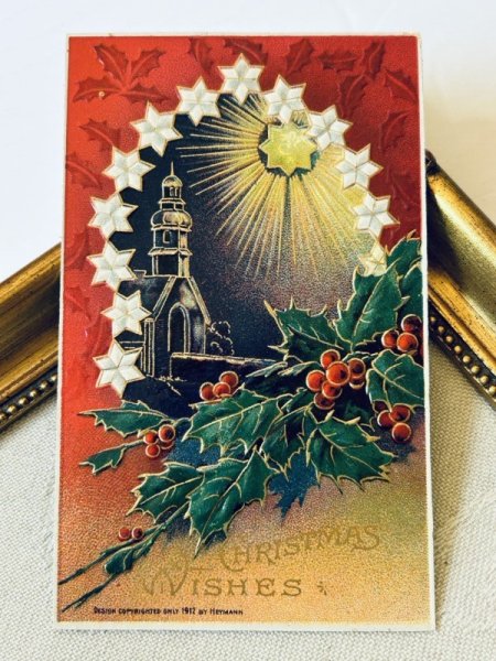 画像2: ▼SALE 500▼ Postcard アンティークポストカード クリスマス (2)