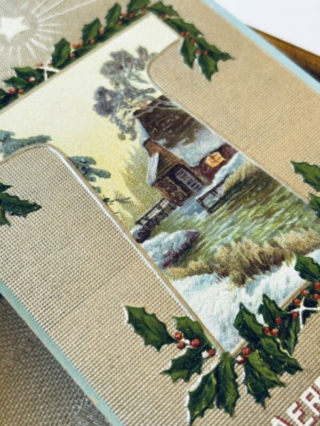 画像3: ▼SALE 500▼　Postcard　アンティークポストカード　クリスマス　 (3)