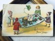 画像3: ▼SALE▼　Postcard　アンティークポストカード　新年祝い (3)
