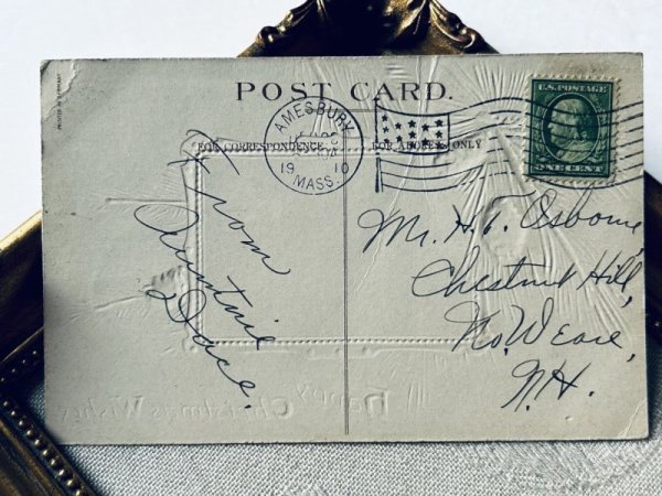 画像4: ▼SALE▼　Postcard　アンティークポストカード　クリスマス　Ellen Clapsaddle (4)