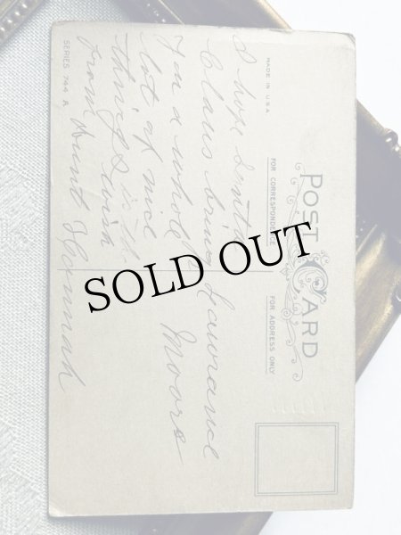 画像3: Postcard　アンティークポストカード　クリスマス　玩具の馬車で遊ぶ子どもたち　Ellen Clapsaddle (3)