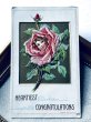 画像2: Postcard　アンティークポストカード　薔薇の妖精　 (2)
