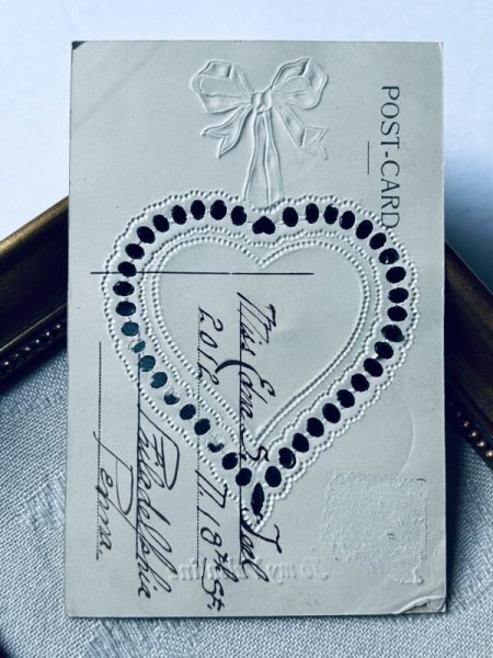 画像5: Postcard アンティークポストカード バレンタイン 小さな天使 (5)