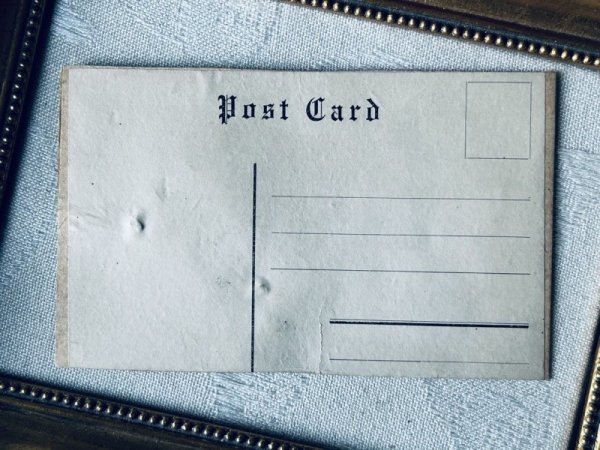 画像5: Postcard アンティークポストカード バレンタイン キューピッド天使 メタル (未使用) (5)