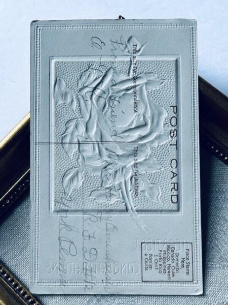 画像4: Postcard アンティークポストカード 薔薇の妖精  (4)