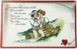 画像1: Postcard　アンティークポストカード　バレンタイン　イギリス童謡　Jack and Jill / Tuck’s "Little Nursery Lovers" Series　（未使用） (1)