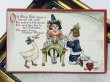 画像2: Postcard　アンティークポストカード　バレンタイン　マザーグース　イギリス童謡　Old King Cole / Tuck’s "Little Nursery Lovers" Series　（未使用） (2)