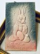 画像2: Postcard　アンティークポストカード　イースター 　ウサギさんと３つの卵 (2)