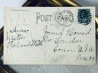 画像3: Postcard　アンティークポストカード　イースター 　ウサギとお花　カナダ1913年 (3)
