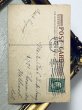 画像3: Postcard　アンティークポストカード　イースター 　パンダウサギと卵　リボン (3)