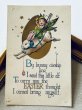 画像2: Postcard　アンティークポストカード　イースター 　ウサギの乗る妖精さん (2)