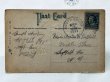 画像2: Postcard　アンティークポストカード　イースター 　ウサギさんからうさぎのプレゼント　アメリカ1911年 (2)