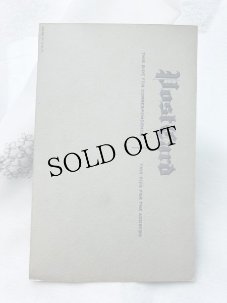 画像2: Postcard　アンティークポストカード　イースター　歌う女の子たち　卵とウサギさん　（未使用） (2)