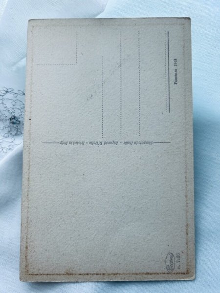 画像2: Postcard　アンティークポストカード　イースター　卵のお家に卵の配達　郵便配達　（未使用） (2)