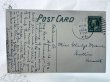 画像2: Postcard　アンティークポストカード　イースター　羊とスノードロップのお花 (2)