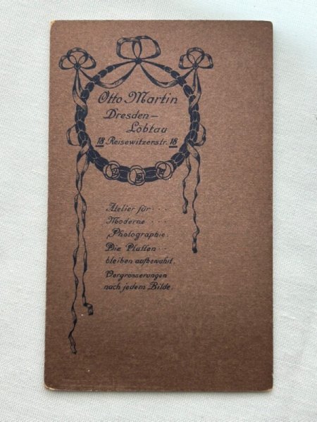 画像3: Vintage carte de visite　アンティーク　ミニ肖像写真　小さな女の子　ドイツ (3)