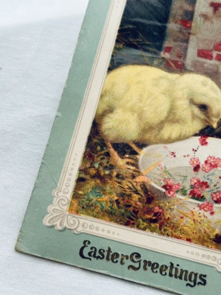 画像3: Postcard　アンティークポストカード　イースター　ヒヨコ (3)