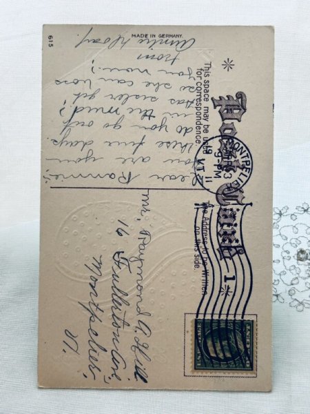 画像3: Postcard　アンティークポストカード　イースター　ヒヨコと卵 (3)