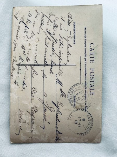 画像4: Postcard    アンティークポストカード 赤ずきんちゃん フランス1910年 写真  (4)