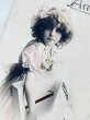画像2: Postcard    アンティークポストカード　新年を告げる女の子　 Grete Reinwald (2)