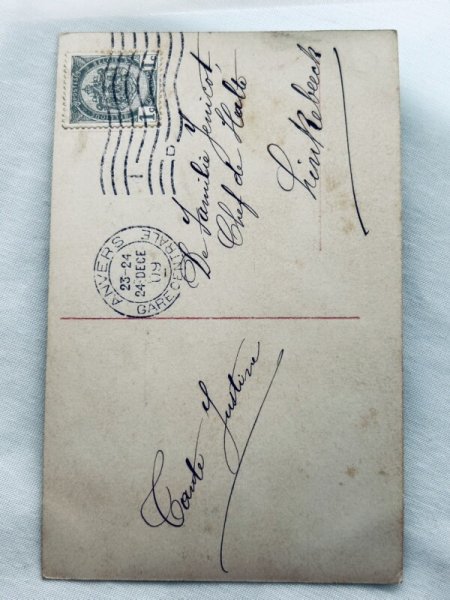 画像3: Postcard    アンティークポストカード　クリスマス　女の子　 Grete Reinwald (3)