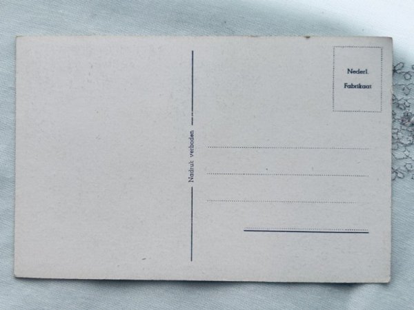 画像2: Postcard 　アンティークポストカード　子役スター　シャーリー・テンプルと眠る犬　（未使用） (2)