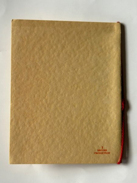 画像3: Greeting card　アンティークグリーティングカード　新年祝い　New Year 夜の白猫と黒猫 (3)