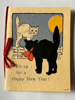ヴィクトリアン victorian 大きい カード イーゼル 猫 アンティーク風 アンティークポストカード Past Times Postcards 【猫】