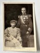 画像1: Postcard　アンティークポストカード　スペイン王室　 スペイン王アルフォンソ13世とエナ王妃 1907年 (1)