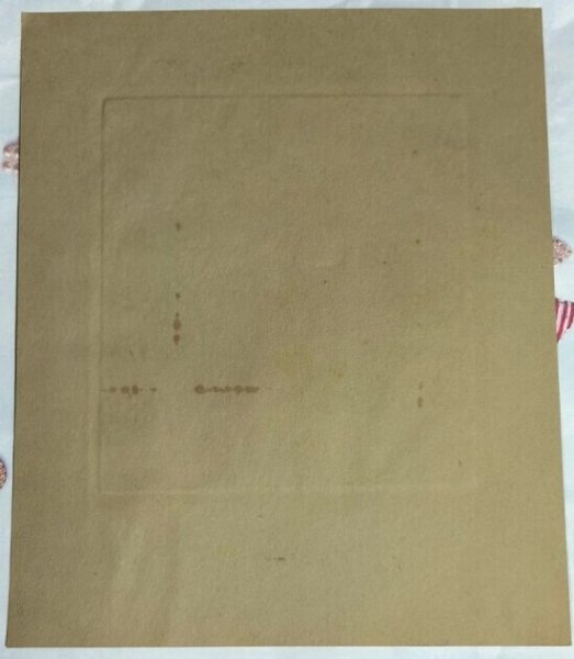 画像4: Vintage Print 　アンティークプリント画　エッチング　キノコ (4)