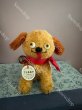 画像4: 【ご予約注文】ハンドメイド　アンティーク風ぬいぐるみ　ゴールデンモヘア　犬  （約13cm） (4)