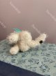画像5: 【ご予約注文】Snowdrop ハンドメイド　アンティーク風ぬいぐるみ　白猫　（11m） (5)