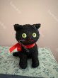 画像1: 【ご予約注文】Snowdrop ハンドメイド　アンティーク風ぬいぐるみ　黒猫　（11cm） (1)