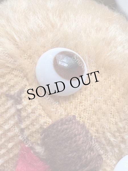 画像8: 【ご予約注文】Snowdrop ハンドメイド　アンティーク風ぬいぐるみ　ゴールデンモヘア　犬  （18cm） (8)