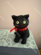 画像5: 【ご予約注文】Snowdrop ハンドメイド　アンティーク風ぬいぐるみ　黒猫　（11cm） (5)