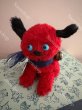 画像4: 【ご予約注文】Snowdrop ハンドメイド　アンティーク風ぬいぐるみ　赤モヘア　犬  （12cm） (4)