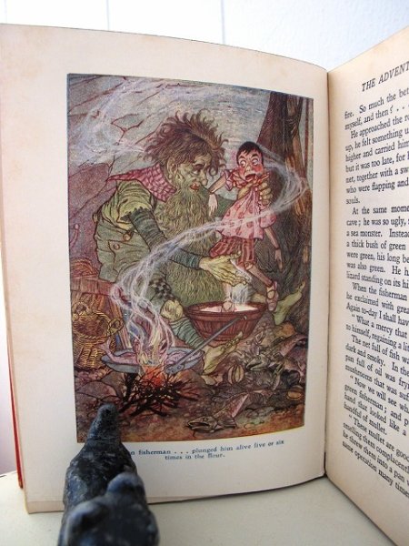 画像6: Vintage Book  アンティーク洋書 童話 ピノキオ 1938年 (6)