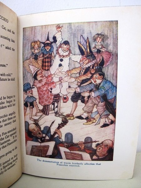 画像5: Vintage Book  アンティーク洋書 童話 ピノキオ 1938年 (5)