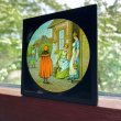 画像1: Antique Magic Lantern Glass Slide　アンティーク　マジックランタン・スライド　赤ずきんちゃん　4 (1)