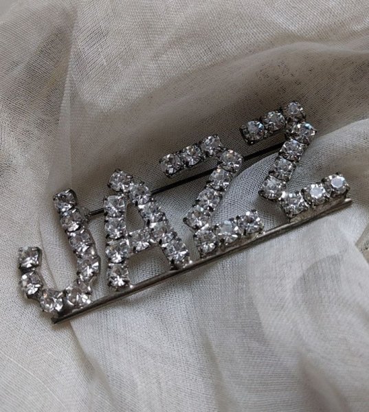 画像2: Vintage Brooch ビンテージブローチ ジャズ JAZZ (2)