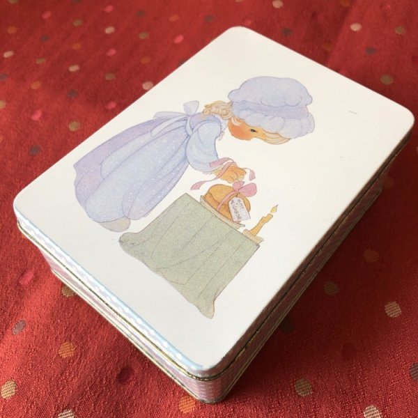 画像2: Vintage  Precious Moments :Tin プレシャスモーメント ビンテージティン 缶 1983年製 (2)