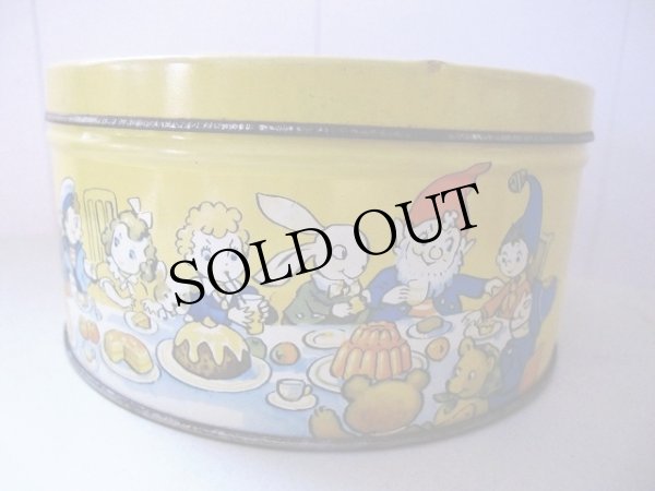 画像2: Vintage Tin イギリス　ノディたちのお菓子パーティ　ティン缶 (2)