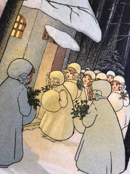 画像3: Postcard  クリスマス Xmas 聖夜の夜 Pauli Ebner (未使用) (3)