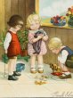 画像3: Postcard　アンティークポストカード　お人形を壊して泣く女の子　Pauli Ebner　（未使用） (3)