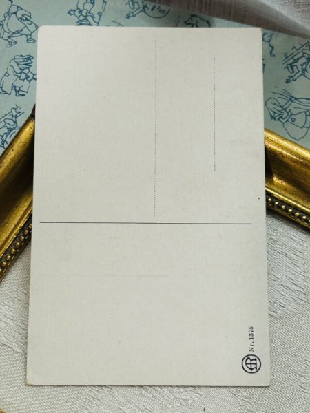 画像4: Postcard アンティークポストカード 男の子を追い詰める女の子 Pauli Ebner (未使用) (4)