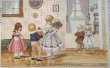 画像1: Postcard　アンティークポストカード　パーティに招かれた子どもたち　Pauli Ebner　チェコスロバキア (1)