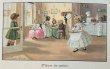 画像1: Postcard　アンティークポストカード　お菓子の時間　ティータイム　カフェ　Pauli Ebner　1939年 (1)