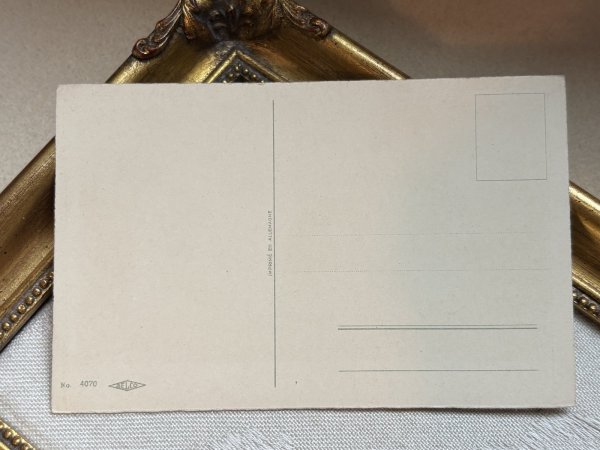 画像3: Postcard　アンティークポストカード　ガーデンパーティ　ティータイム　　Pauli Ebner　（未使用） (3)